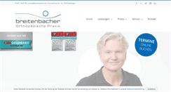 Desktop Screenshot of breitenbacher.de