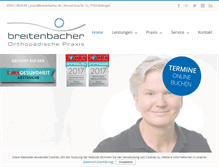 Tablet Screenshot of breitenbacher.de